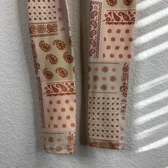 The Upside Carmen Bandana Leggings Athleisure Southwest Western Anthropologie - Picture 9 of 11